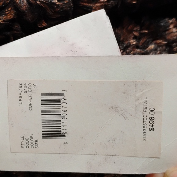 Leifsdottir - Designer Jacket - Faux fur - Unique Signature One of a kind - Picture 5 of 9